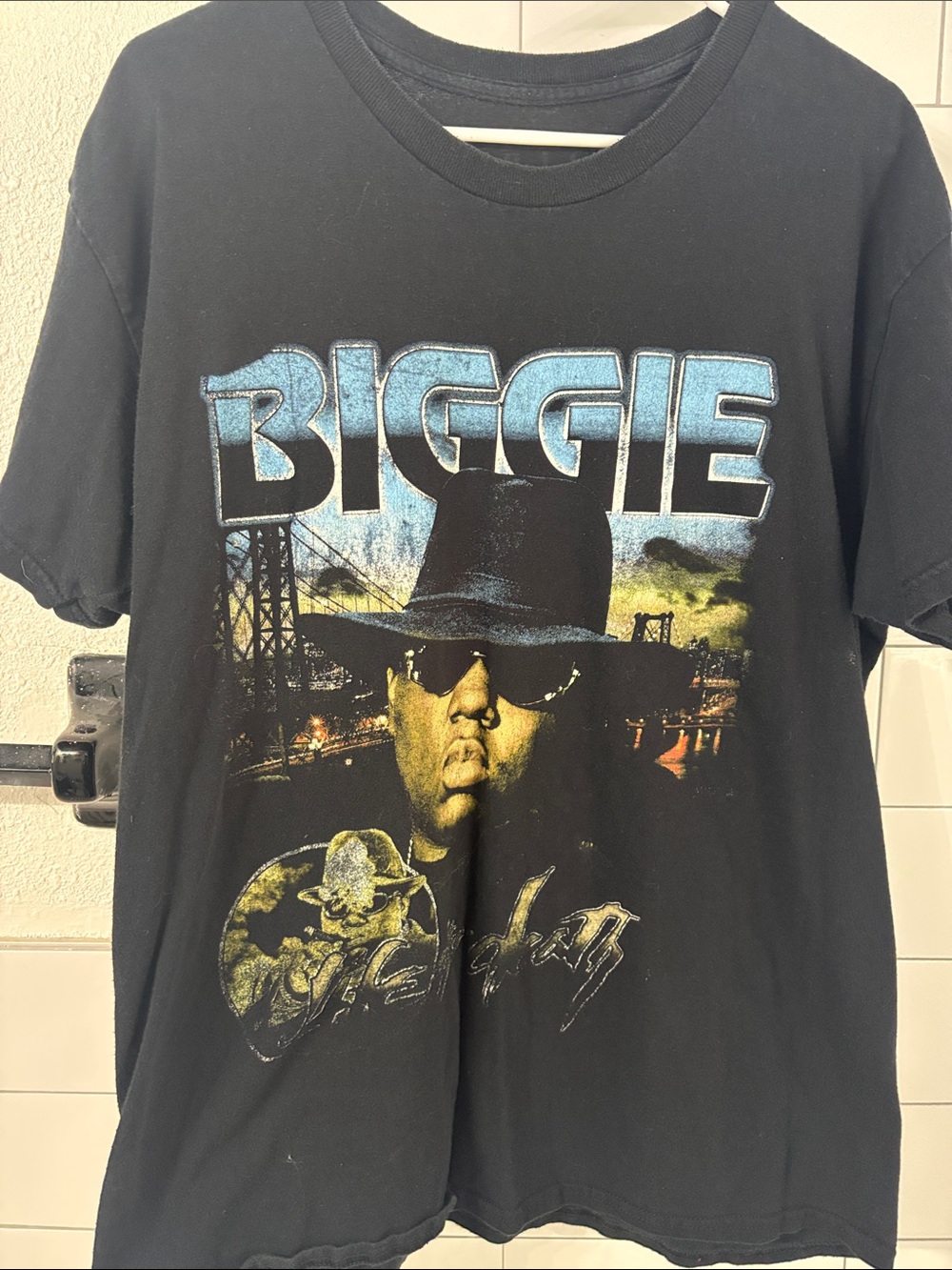 Black Biggie Graphic Short-Sleeve Tee
